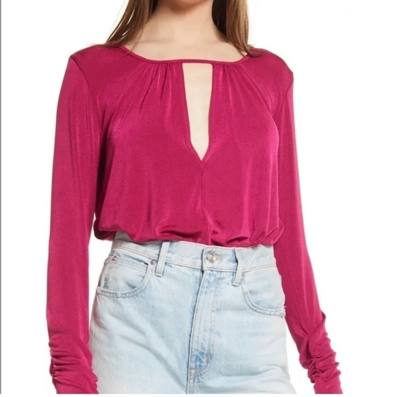 Free People Kaya Cutout Bodysuit - Picture 1 of 10